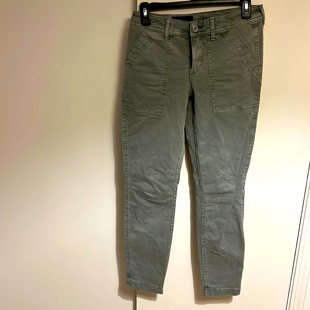Olive J Crew cotton pants, size 26